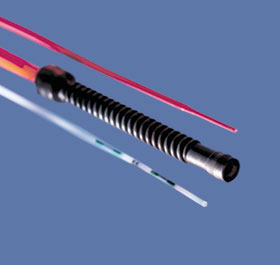 Close up of coax cables to show different size